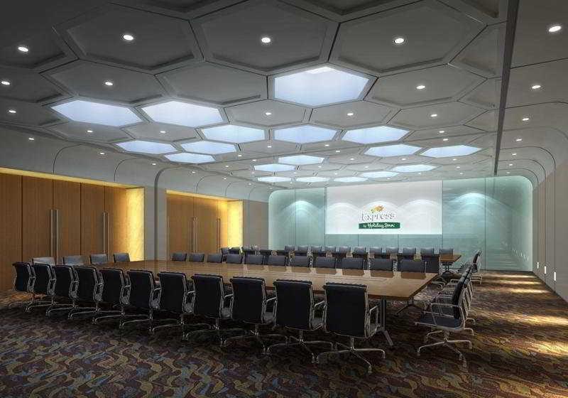 Holiday Inn Express Tianjin Binhai Exterior foto