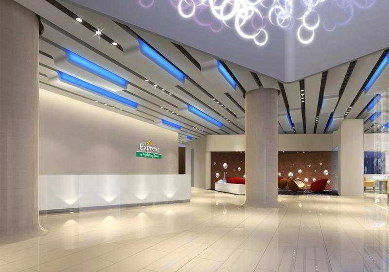 Holiday Inn Express Tianjin Binhai Exterior foto
